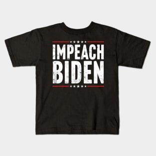 Impeach Biden Kids T-Shirt